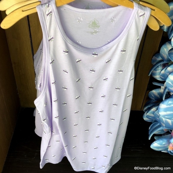 Walt Disney World UP Grape Soda Racerback Tank Top Size 1X Lilac Sold in Parks! - Picture 4 of 11